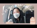 hong kong 21 day hotel quarantine ✈️  // traVALvlog ep 1