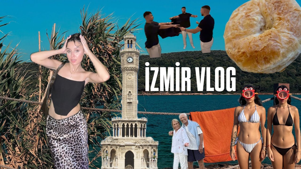 Biz denize gidemezdik mi!!! (izmir vlog)