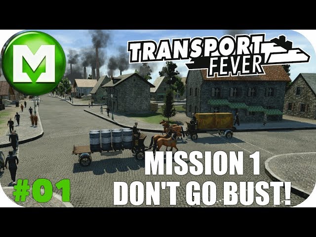 ▶Transport Fever◀ - Vanilla - Hard - Achievement Challenge EP01