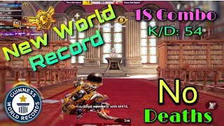 New World Record - No Deaths In King Of Gun Game Mode \/\/ Get 18 Combo \/\/ KD:54 In 3 Match \/\/ BGMI.