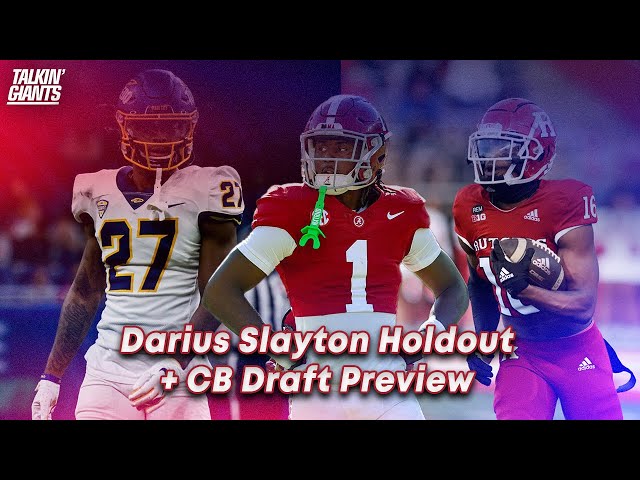 717 | Darius Slayton Wants New Contract + CB Draft Preview