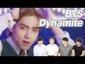 ENG SUB) 태어나서 처음 방탄소년단 뮤비를 본 남자들 반응(BTS Dynamite MV reaction)