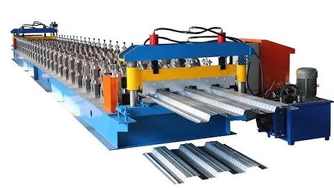 Steel Floor Decking Roll Forming Machine | Deck Floor Roll Forming Machine