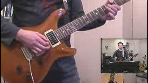 E1M8 lead guitar instruction: Doom 3 mod "Classic Doom 3"