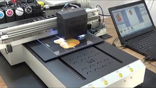 Double UV cured light, full table cured, best A3 UV printer screenshot 2