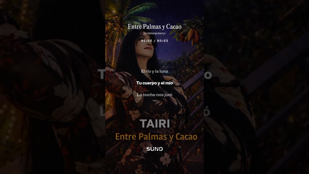 Entre Palmas y Cacao Tairi La Diosa De La Bachata 