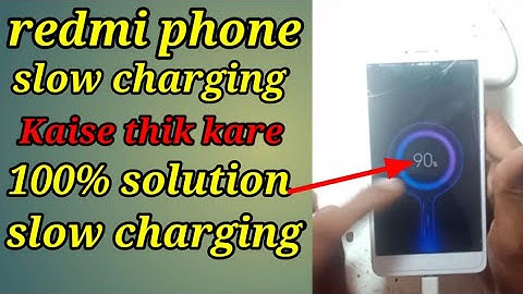 redmi Note 4 slow charging solution 100% & All redmi charging connect and disconnect problemsolution