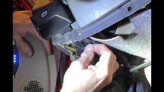 how to replace emergency brake handle on a 1994 Mercedes SL600