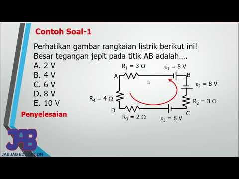 Fisika Kelas XII IPA || Hukum Kirchoff - YouTube