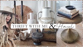 Thrift with me &amp; Haul | Home Decor &amp; Fashion