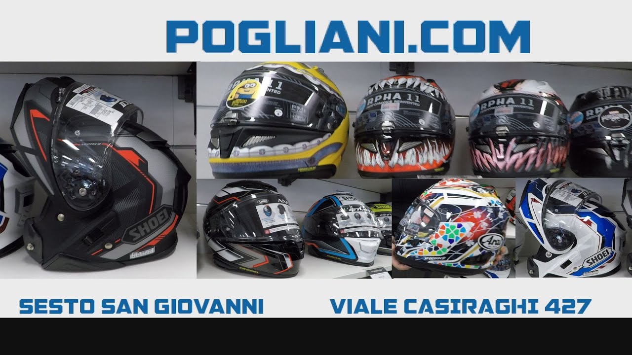 Pogliani : novità gamma caschi 2022 - YouTube