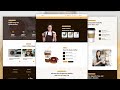 ☕ Create A Responsive Coffee Website in HTML CSS &amp; JavaScript | Step-By-Step Tutorial
