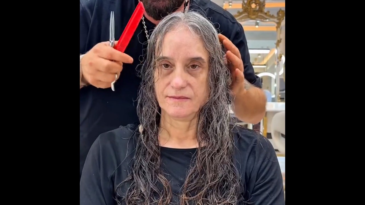 She Didn't Recognize Herself After This Haircut | Before and After Hair Transformation