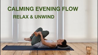 Calming Evening Flow - Relax & Unwind For Peaceful Sleep 20 mins