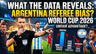 The Truth About Argentina’s Referee Decisions | World Cup 2026 Data Analysis