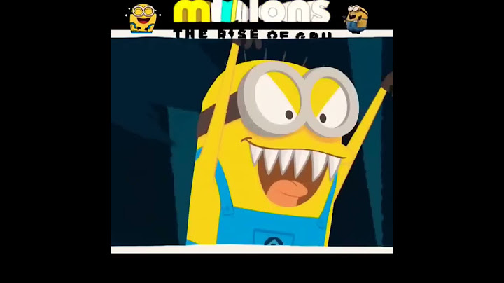 DEI UM SUSTO NO MINION!!! | PARÓDIA DOS MINIONS #shorts