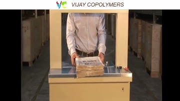 Strapack SQ-800IR with VIJAYCO Hi Speed PP Strapping Roll