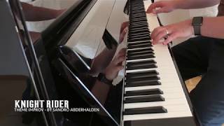 Video thumbnail of "KNIGHT RIDER Piano Improvisation"