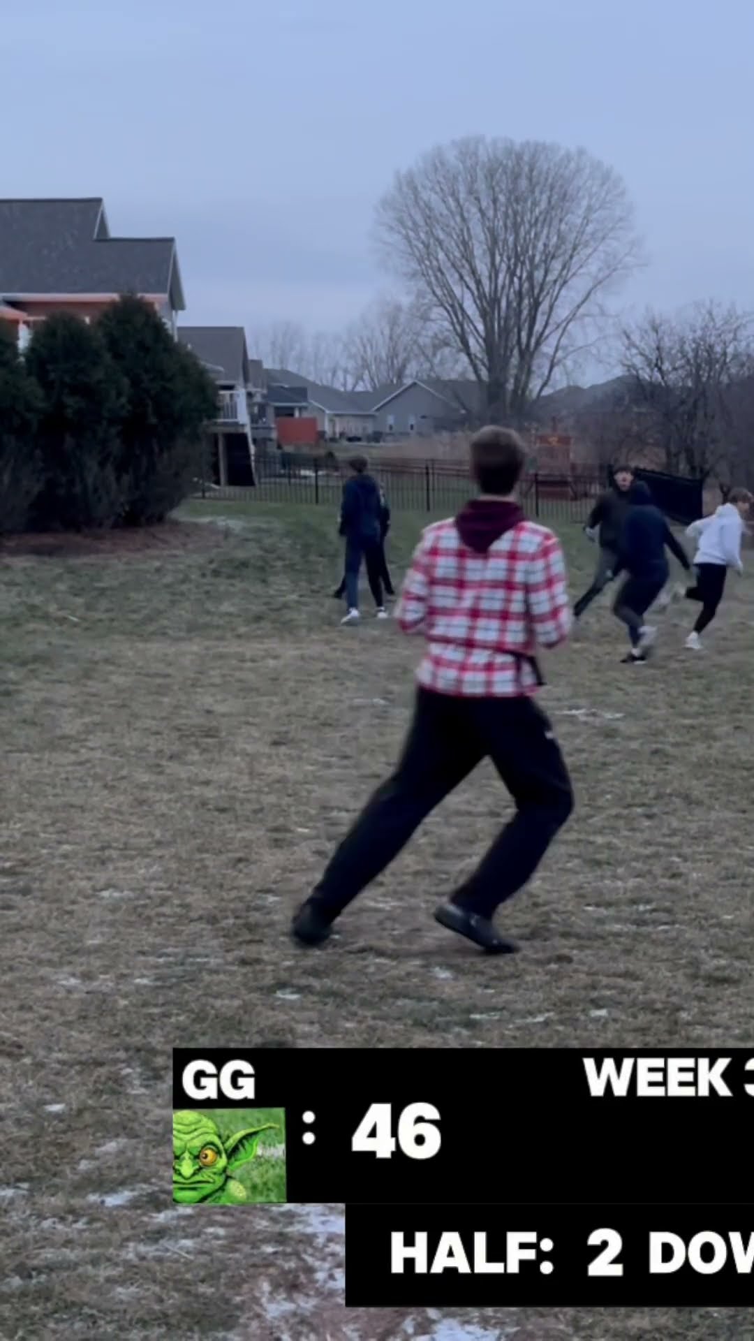 Brayden makes the diving catch for the clutch touchdown?!! #nfl #sports #shorts #football #fyp