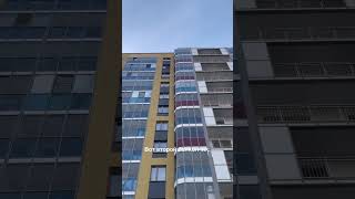 Замена остекления в Буграх, часть 2. ЖК "Энфилд". Компания «Окно в Петербург".