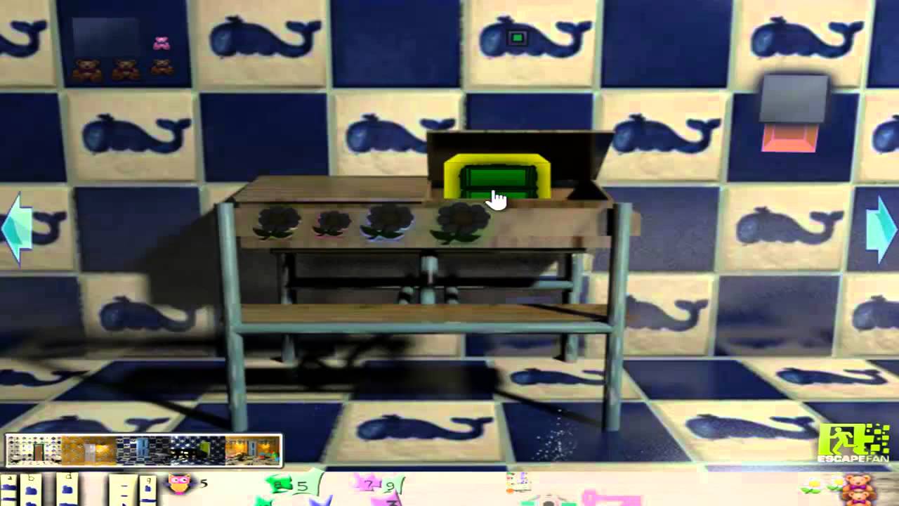 Escape Fan 5 Rooms (solution du jeu)