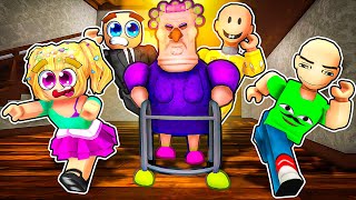 Daycare Kids Escape Grumpy Gran Part 2! | Roblox Funny Moments