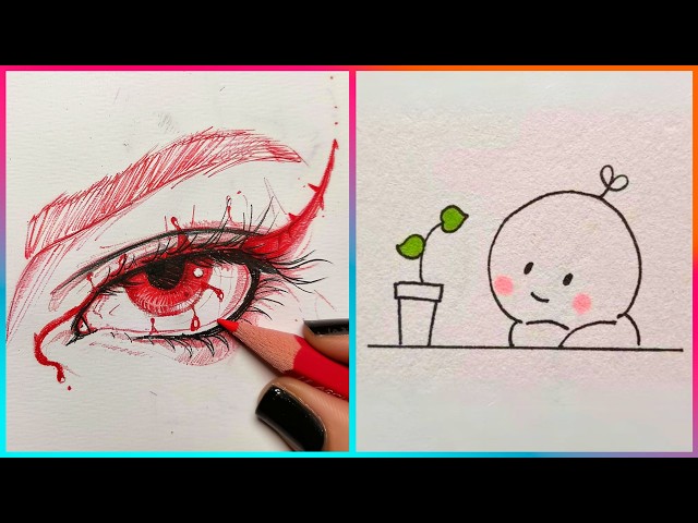 TOP 30 Easy Art Tips & Hacks | Best of The Year Quantastic ▶2 class=