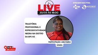 Trajetória profissional e representatividade negra na gestão da BPE-RS