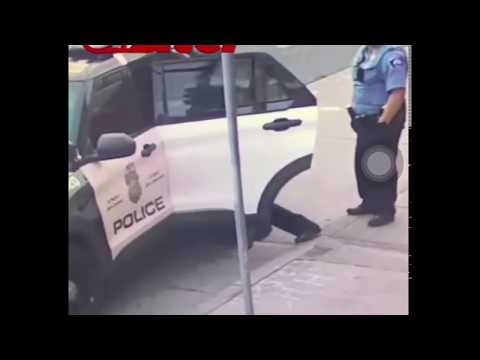 New video released of George Floyd getting beat inside police car as excop Tou Thao looks on again