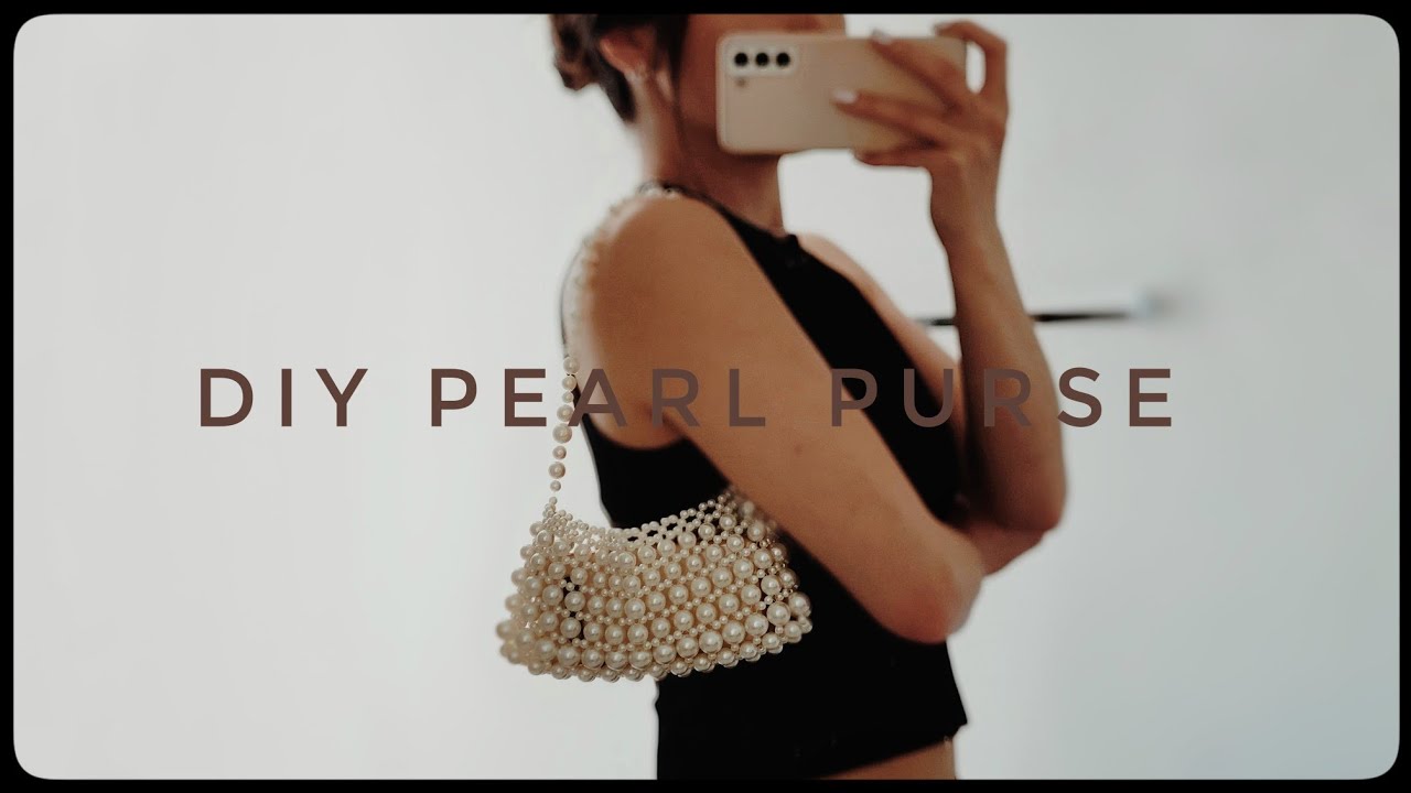 DIY Wedding Pearl Purse YouTube