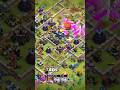 🔥 TOWN HALL TAKEN DOWN FAST 😱💥 MY ATTACK WENT BEAST MODE! #Shorts #coc #gaming