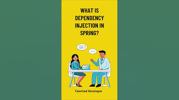 What is Dependency Injection in Spring? | Java Interview Question | Spring Boot Shorts #TDshorts 15