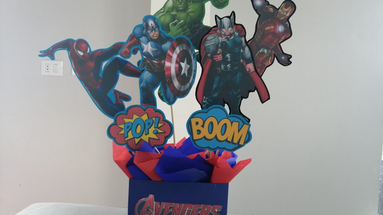 FIESTA DE MARVEL, SUPERHEROES, IDEAS, MESA DE DULCES