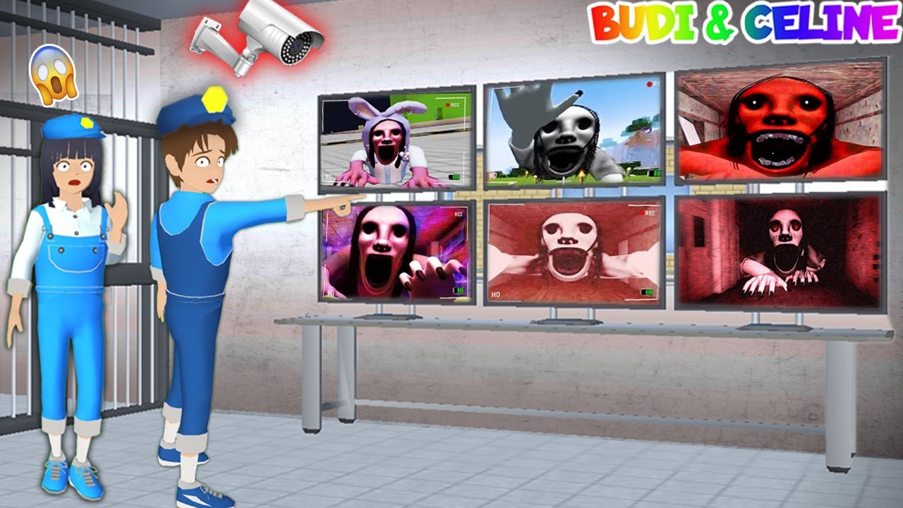 Yuta Mio Panik Buat Banyak CCTV Pantau Penampakan Hantu Peta Peta Di Kota Sakura 😱