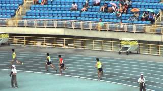 20150516144700 2015國際邀請賽男子組800公尺預賽第5組 桃園市 蔡碩、北市丹鳳高中陳彥霖進決賽。