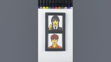 Wednesday Enid and Tyler Cardboard Puzzle Game Challenge ✨#trend #Challenge #wednesday