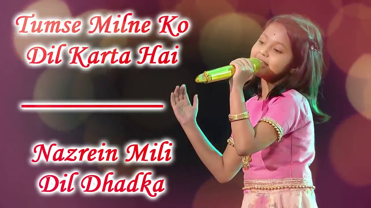 Tumse Milne Ko Dil Karta Hai   Nazrein Mili Dil Dhadka   Priti Bhattacharjee   Superstar Singer