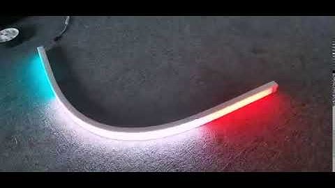 Color Chasing RGB LED neon flexible lights