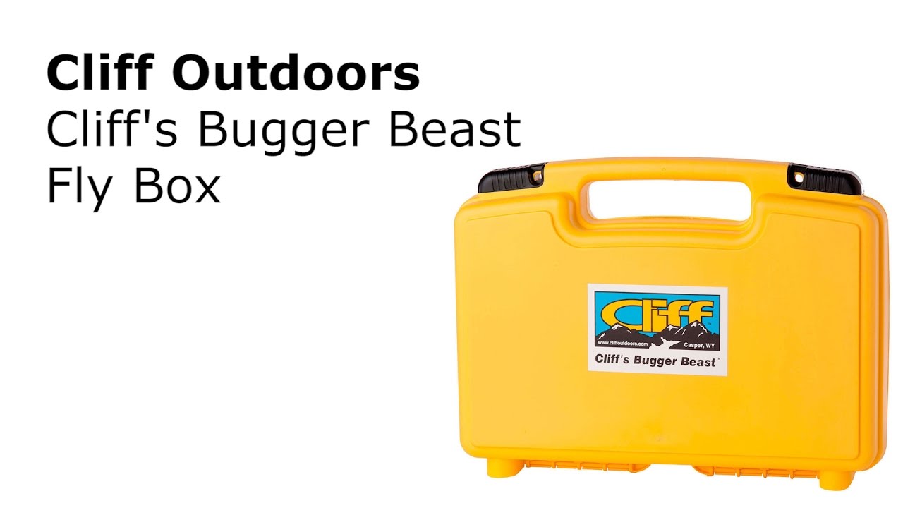 Cliff Outdoors Bugger Beast Fly Box - AvidMax 