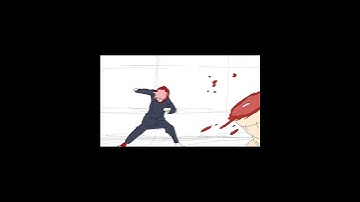 yuji vs mahito  #anime #2d #animation #drawing #2danimation #art #speedpaint #sakuga