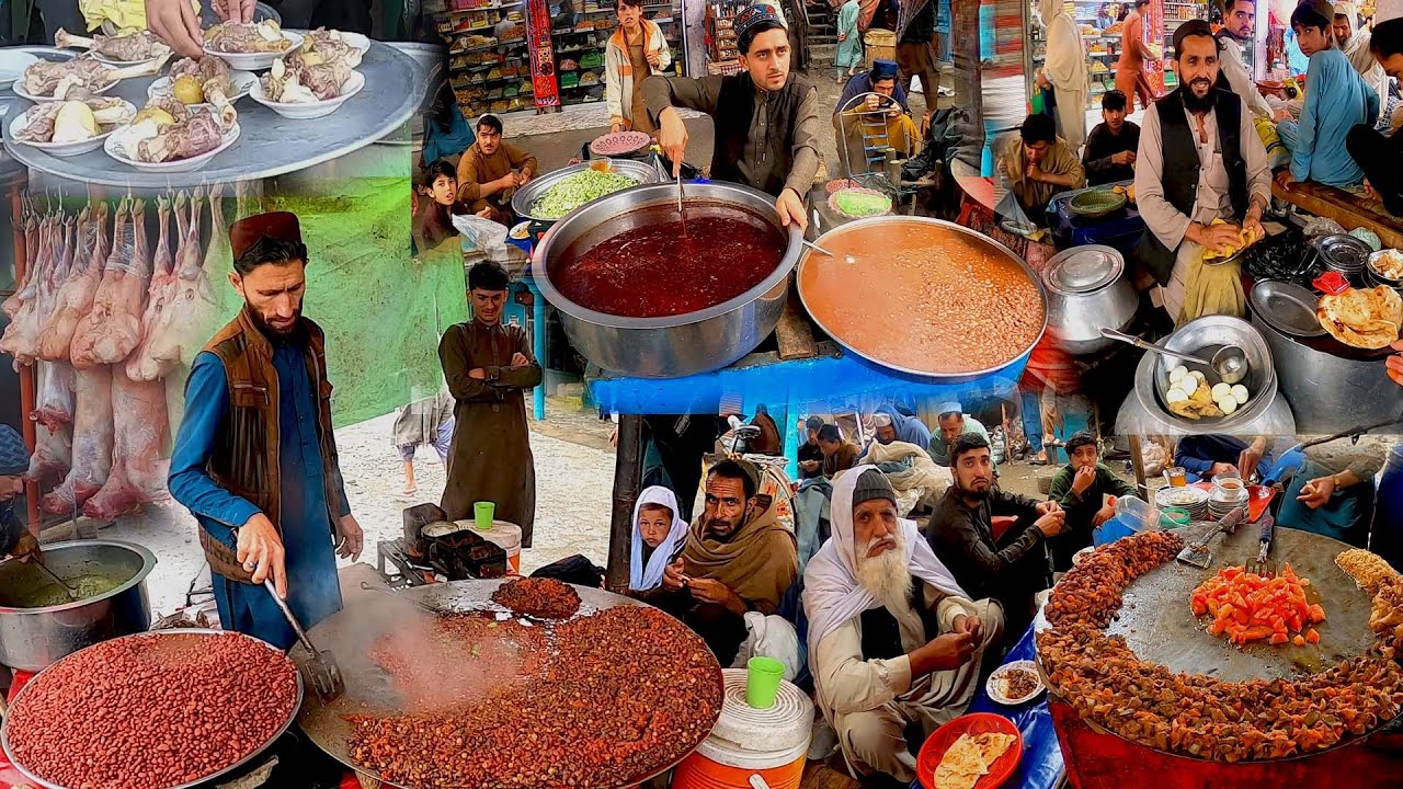 The famous Breakfast street food of Marko | what afghans are eating in Breakfast | Morning Nashta