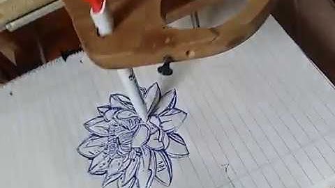 Homemade cnc run on Arduino mega 2560 , Printer with Ramps 1.4 set , Drucker 2017