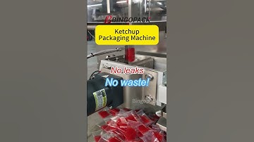 Ketchup packaging machine | Tomato paste packaging machine | Tomato sauce packaging machine