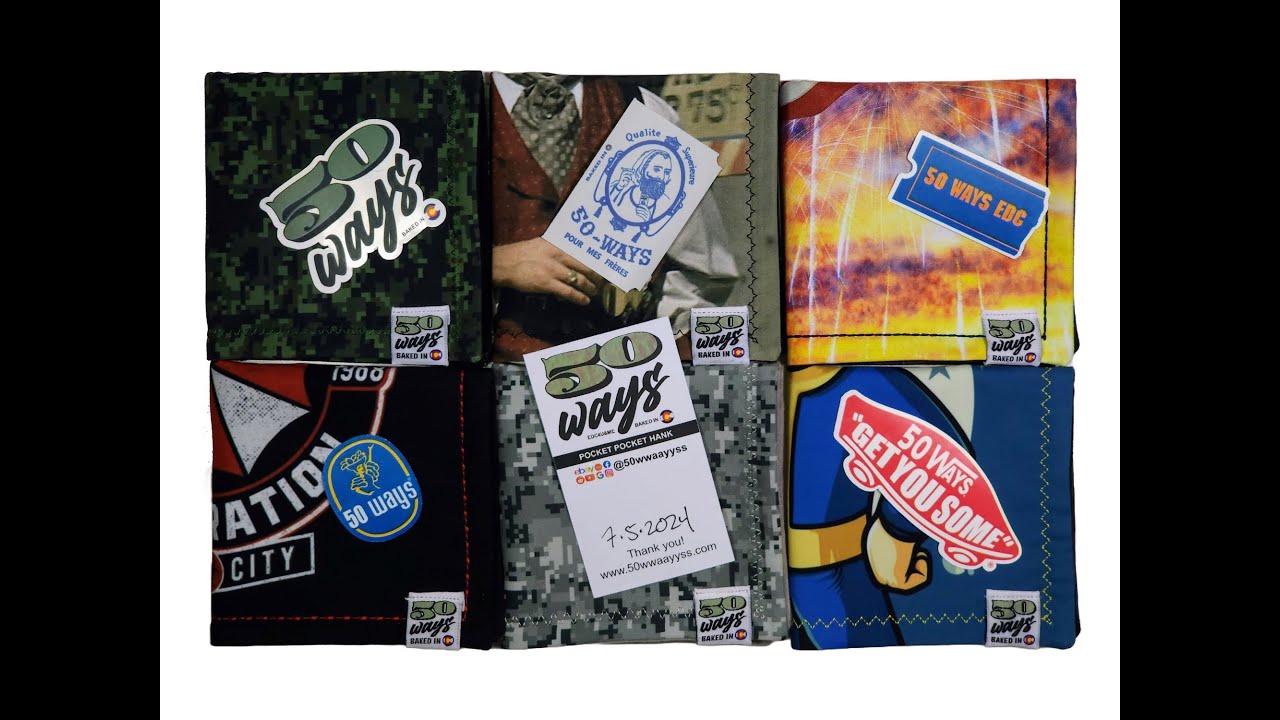 50 WAYS Pocket Pocket EDC Hanks