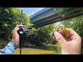 Creek FISHING for SMALLMOUTH BASS!