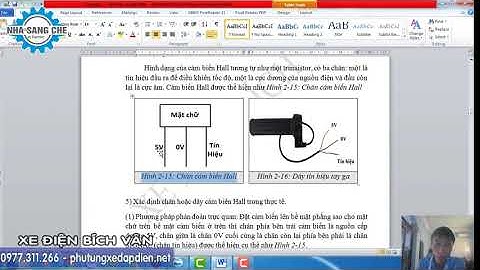 So sánh cảm biến Hall động cơ và cảm biến Hall tay ga xe điện | NHÀ SÁNG CHẾ