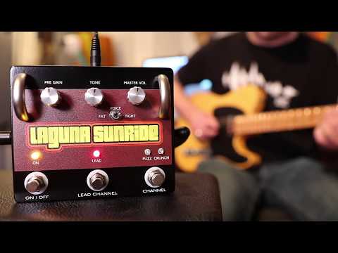 Hovercraft Amps - LAGUNA SUNRIDE Fuzz Distortion Pedal Demo