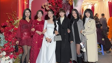 CHỊ EM GÃY TV ĐI ĐÁM CƯỚI THẢO LEE | ĐÁM CƯỚI THẢO LEE CÓ GÌ???