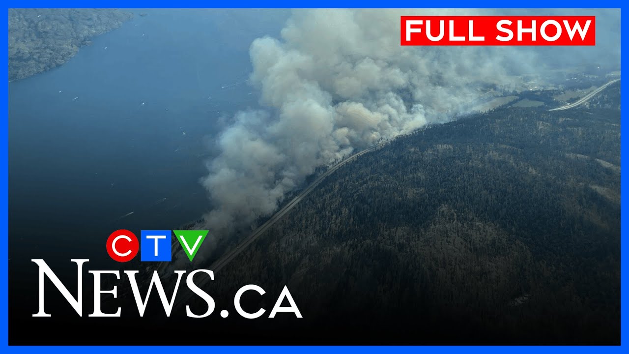 Hundreds flee Okanagan wildfire | CTV News Vancouver at Six for July 30, 2025