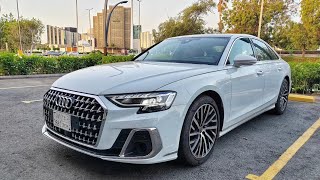 تجربة أودي A8 L الفاخرة - أداء وفخامة وتقنيات ألمانية اعتمادية من الطراز الرفيع
